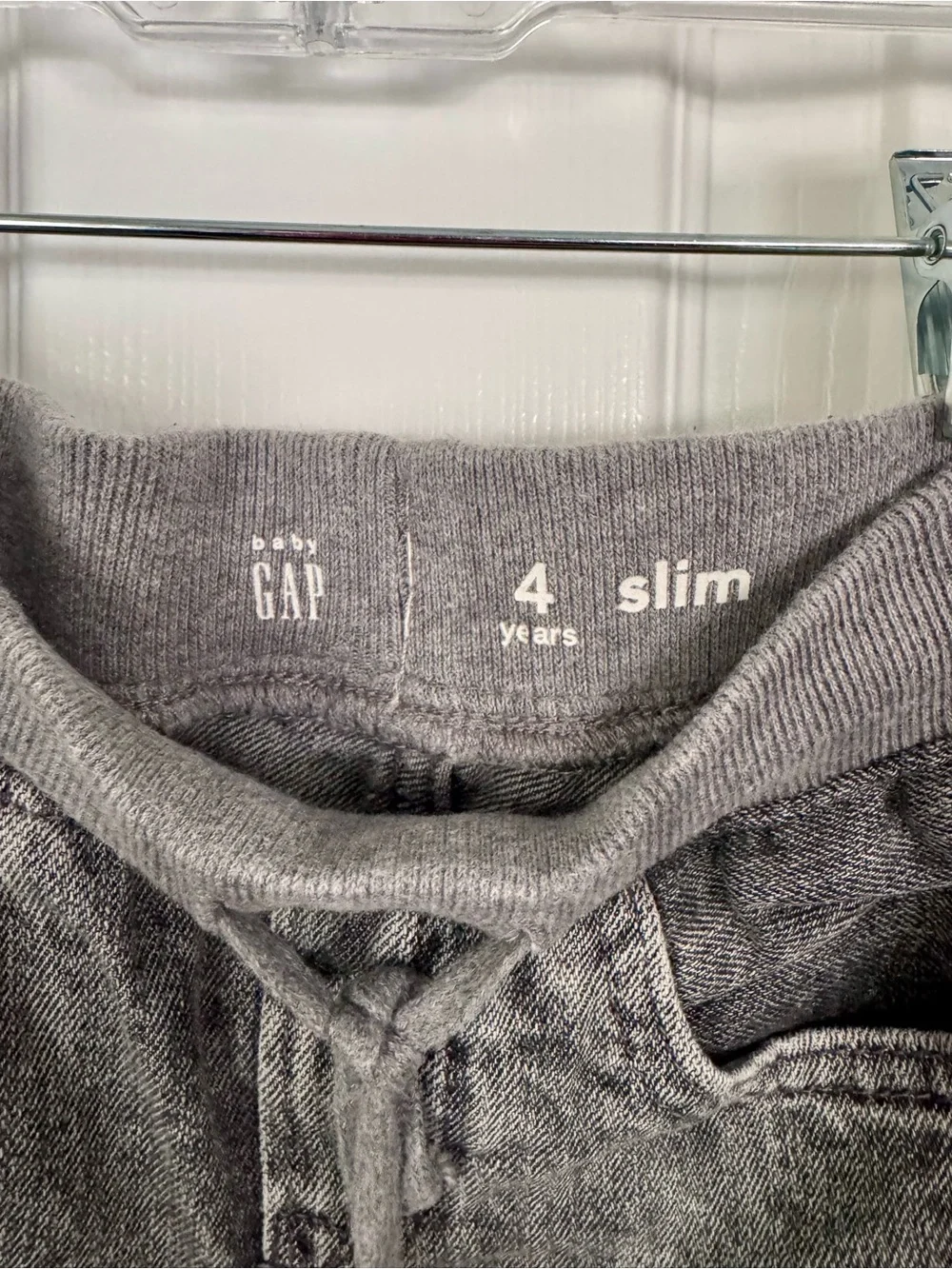 Baby Gap Slim Fit Gray Wash Jeans